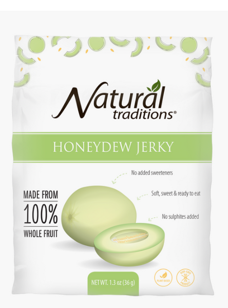 Honeydew Jerky 1.3 oz bag - Natural Traditions