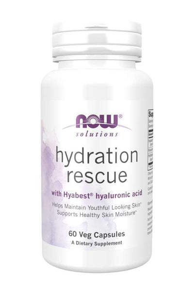Hydration Rescue 60 Vegetarian capsules - Supports Healthy Skin Moisture - NOW Foods