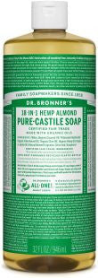 18-In-1 Hemp Almond Pure-Castile Soap (Dr Bronner)