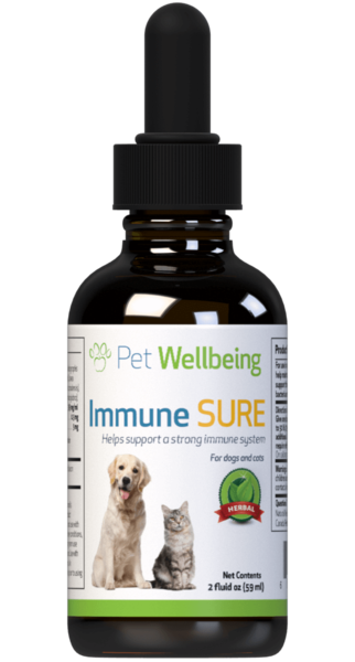 Immune SURE - Helps Support a Strong Immune System - for Cats and Dogs - Pet Wellbeing