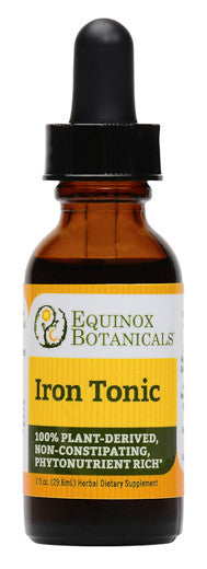 Iron Extract 1oz - Locally Made Herb Extract - Equinox Botanicals