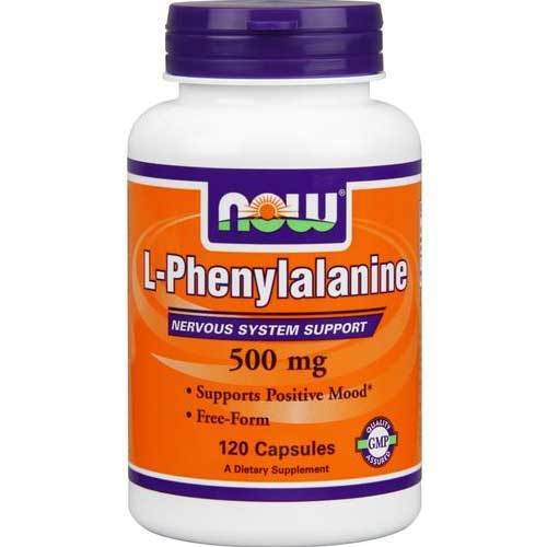 L-PHENYLALANINE 500MG 120 VEGETARIAN CAPSULES