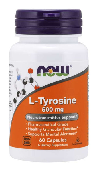 L-TYROSINE 500MG 60 CAPSULES