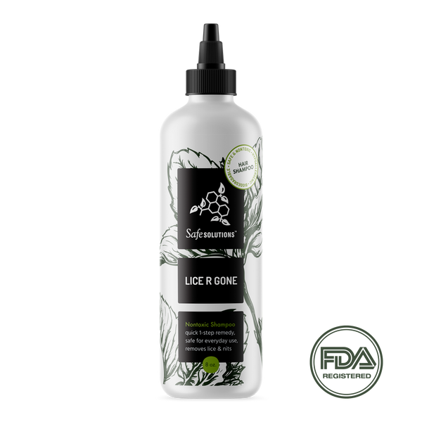 Lice R Gone - Non-toxic Enzyme Lice Shampoo 8 Oz (Tweetmint)