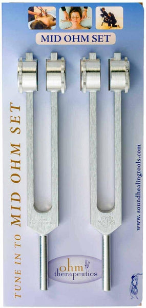 Mid Ohm Weighted Tuning Fork set of two - Ohm Therapeutics