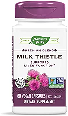 MILK THISTLE 60 VEGAN CAPS NATURE'S WAY