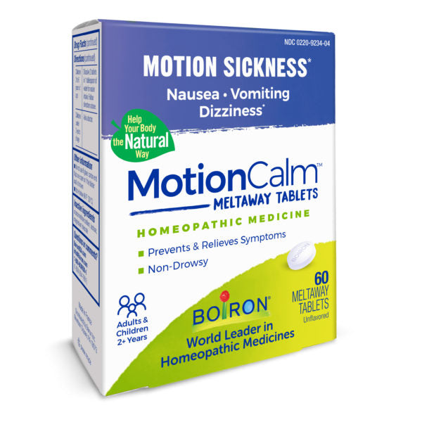 MotionCalm - 60 Meltaway Homeopathic Tablets - Boiron
