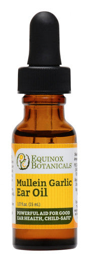 Mullein Garlic Ear Oil (Equinox Botanicals)