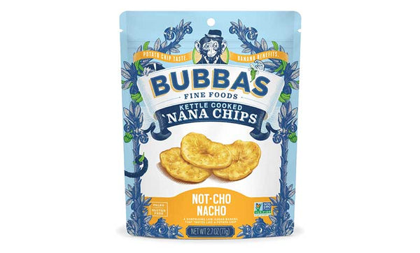 NANA Chips - Not-Cho-Nacho Banana chips - Bubba's Fine Foods