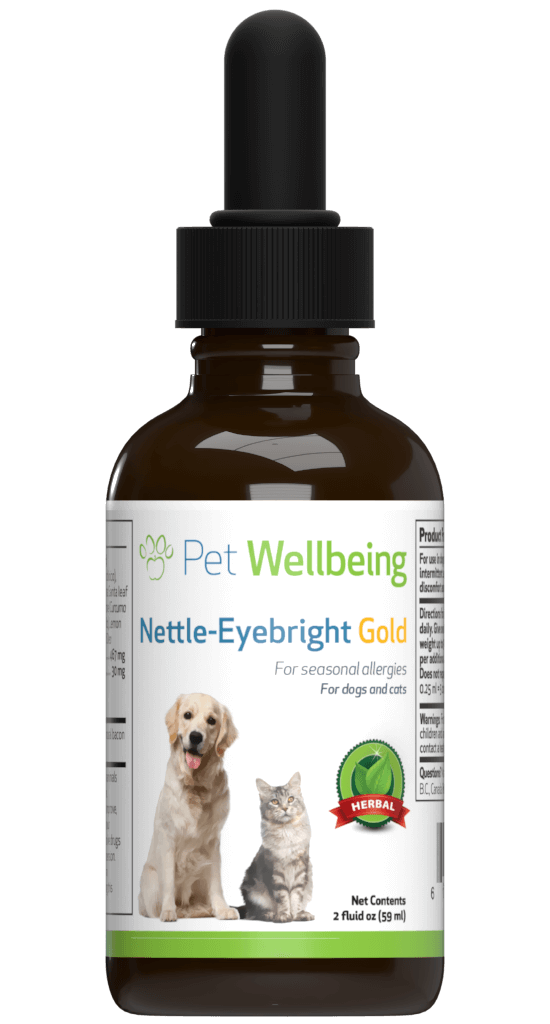 Nettle-Eyebright GOLD - for Seasonal Allergies for Dogs & Cats - Pet Wellbeing