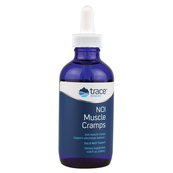 NO! Muscle Cramps 4 oz - Supports Electrolyte Balance - Trace Minerals Research