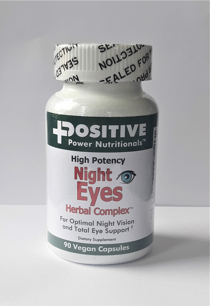 NIGHT EYES HERBAL COMPLEX - 90 VEGAN CAPSULES -  POSITIVE POWER NUTRITION