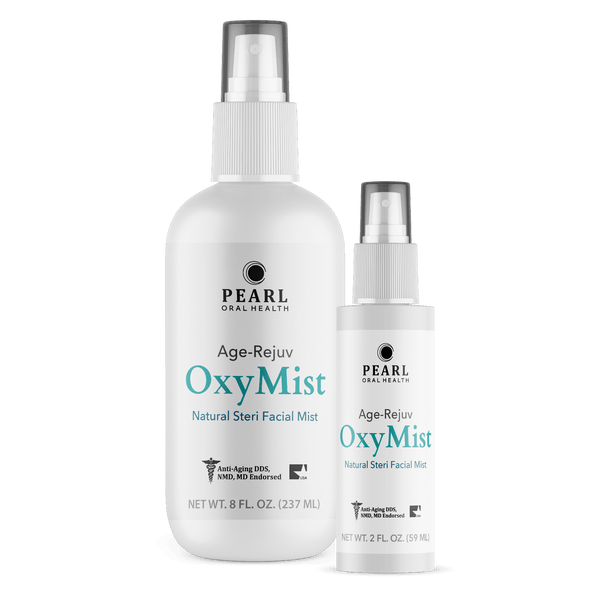 Oxy-Mist 2 oz spray - Age-Rejuv Natural Steri Facial Mist - Pearl Oral Health