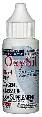 Oxysil 4 oz bottle - Daily Oxygen, Mineral & Silica Supplement - Mr. Oxygen