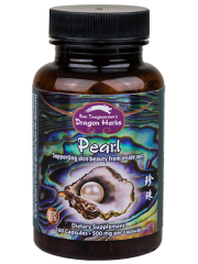 Pearl Powder 100 Vegetarian capsules - Supporting Skin Beauty from the Inside Out - Dragon Herbs