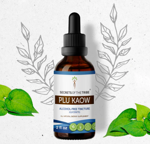 Plu Kaow 2oz Herbal Extract - Alcohol Free Houttuynia Cordata Tincture - Secrets of the Tribe