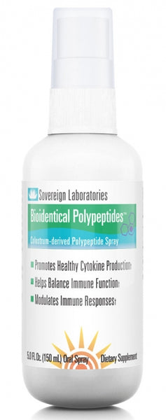 BIO-IDENTICAL POLYPEPTIDES SPRAY - 5 FLUID OZ - (SOVEREIGN LABORATORIES)