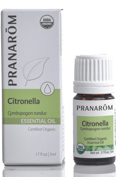 CITRONELLA ORGANIC ESSENTIAL OIL (PRANAROM)