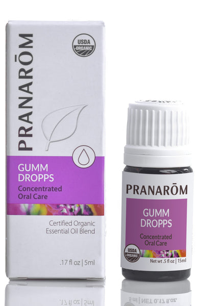 GUMM DROPPS ORGANIC ESSENTIAL OIL BLEND (PRANAROM)