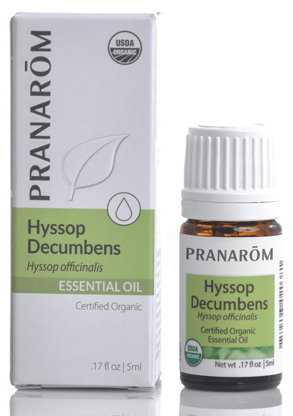 HYSSOP DECUMBENS ORGANIC ESSENTIAL OIL (PRANAROM)