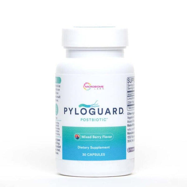 PyloGuard Postbiotic Limosilactobacillus reuteri - 30 Vegetarian Capsules - Microbiome Labs