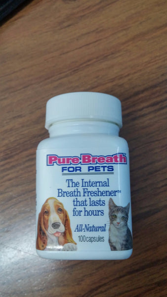 Pet breath freshener pure breath