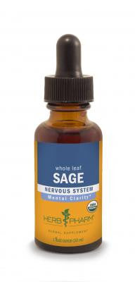 Sage (Salvia Officinalis) 1oz Herbal Extract - Herb Pharm