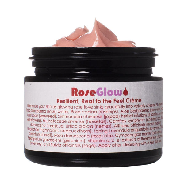 Rose Glow Creme 15ml - Living Libations