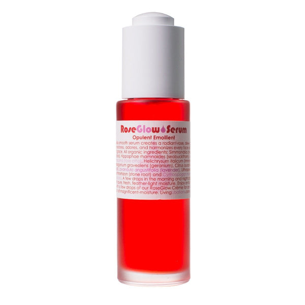 Rose Glow Serum - Opulent Emollient 30ml - Living Libations