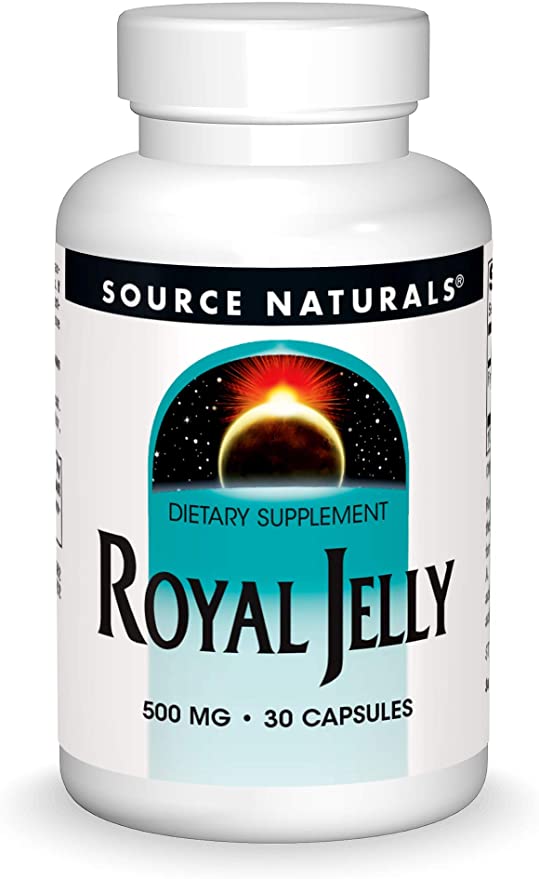 Royal Jelly 500 mg - 30 capsules - Source Naturals