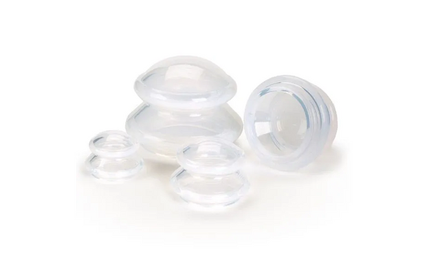 Advanced Silicone Cupping set of 4 - Food-Grade Silicone - Lhasa Oms