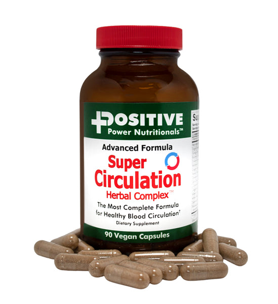 Super Circulation Herbal Formula 90 capsules - Positive Power Nutritionals