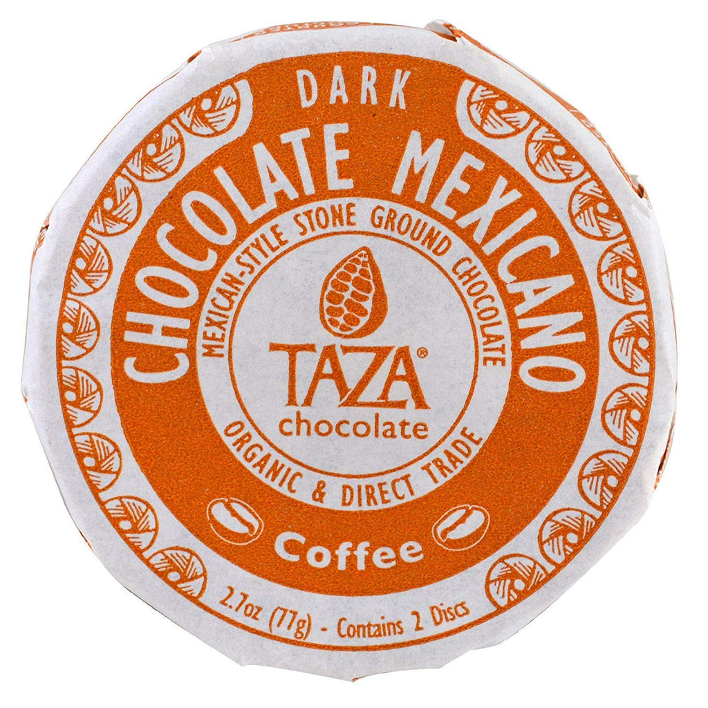 Stone Ground Chocolate - Coffee 2.7oz disc - Taza Chocolate