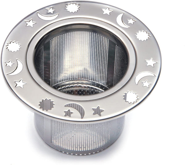 Decorative Tea Cup Strainer - Stainless Steel - Norpro