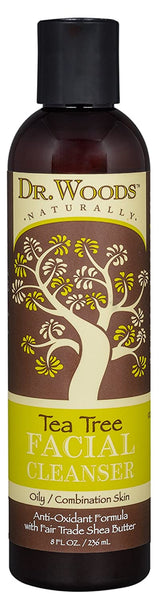 Facial Cleanser - Tea Tree 8oz - Dr. Woods