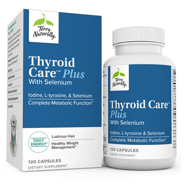 Thyroid Care Plus 120 Vegetarian Capsules - Terry Naturally