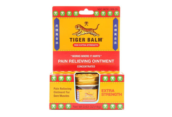 Tiger Balm Red Extra Strength .63 oz - Tiger Balm