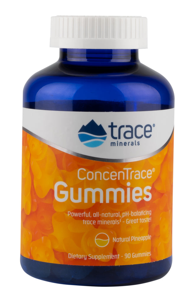 CONCENTRACE TRACE MINERAL GUMMIES-PINEAPPLE (TRACE MINERALS)
