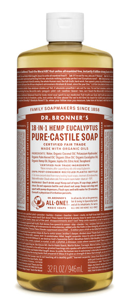 dr bronner hemp eucalyptus soap