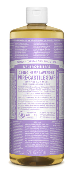 dr bronner lavender soap