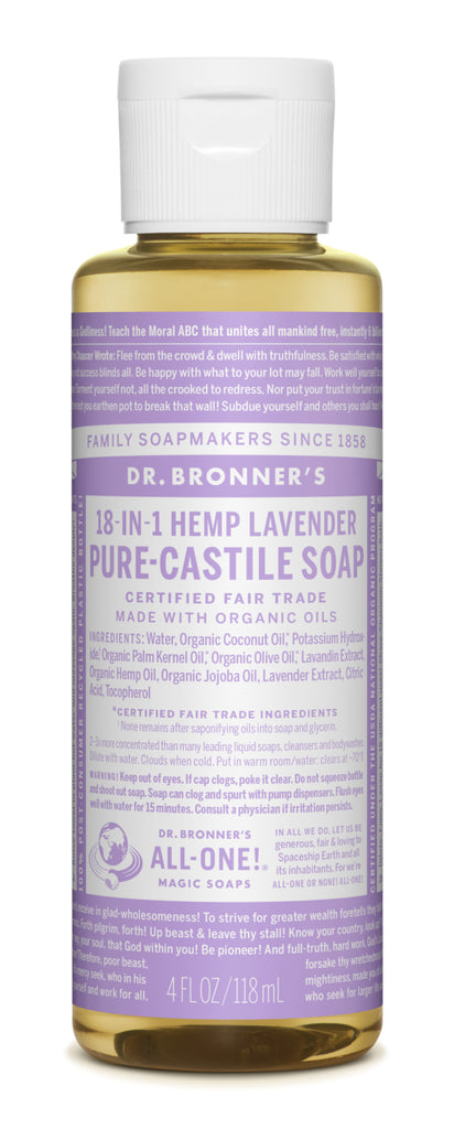 Lavender Liquid Soap (Dr. Bronners)