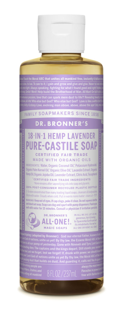 Lavender Liquid Soap (Dr. Bronners)