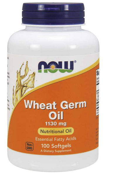 Wheat Germ Oil 1130mg - 100 softgels - Now Foods