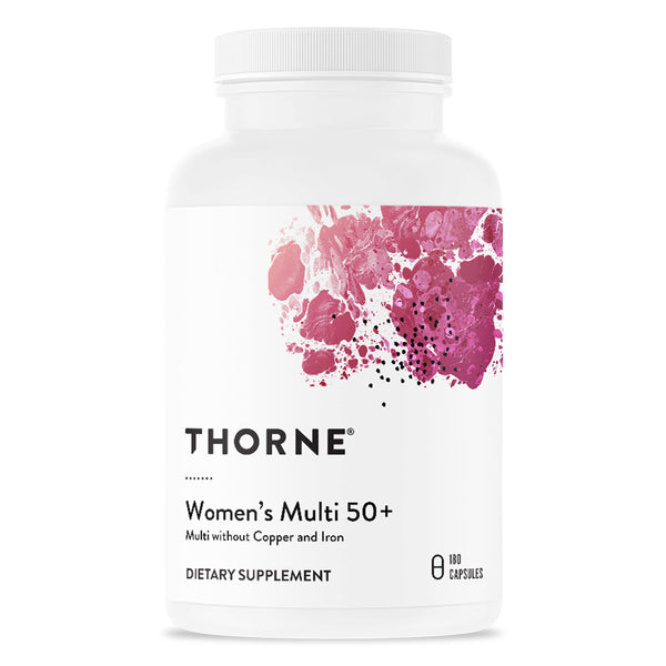 Women's Multi 50+ 180 Vegetarian capsules - Multi without Copper & Iron - Thorne