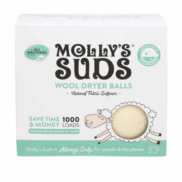 WOOL DRYER BALLS - 3 PACK - MOLLY'S SUDS