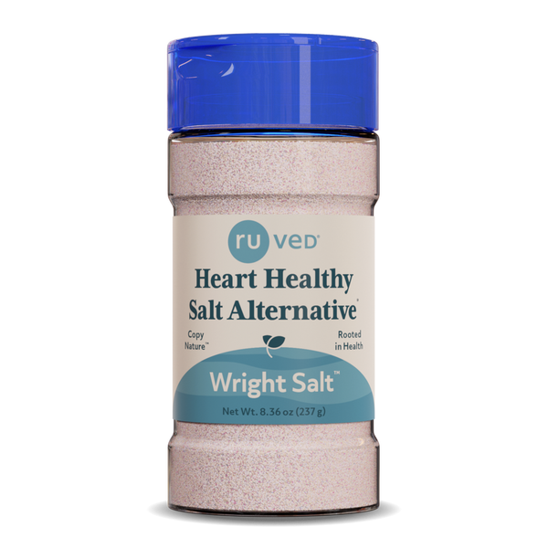 Wright Salt 8.36 oz shaker - Heart Healthy Salt Alternative - Ayush Herbs