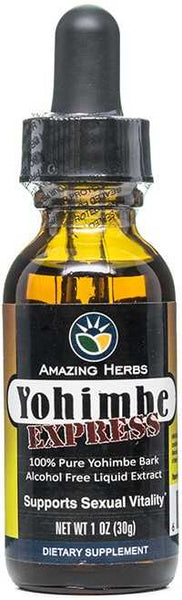 Yohimbe Express - 1 oz Yohimbe herb extract - Amazing Herbs