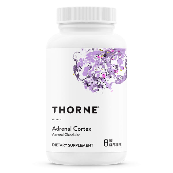 Adrenal Cortex Bovine 50mg - 60 Adrenal Glandular Capsules - Thorne
