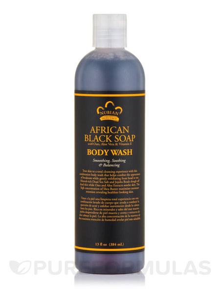 African Black Soap Bodywash (Nubian Heritage)