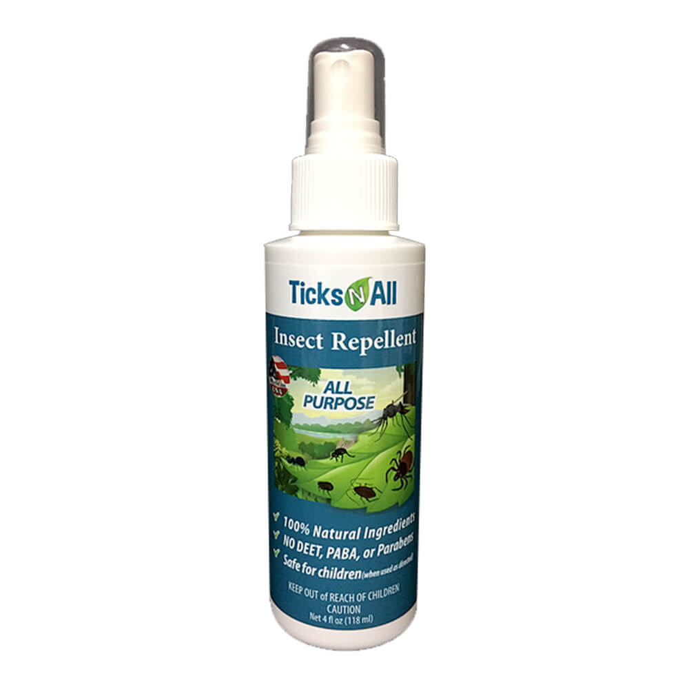 All Purpose Insect Repellent 4oz - Ticks N All